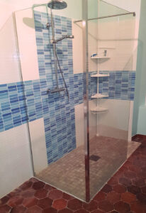 Réfection salle de bain avec douche italienne